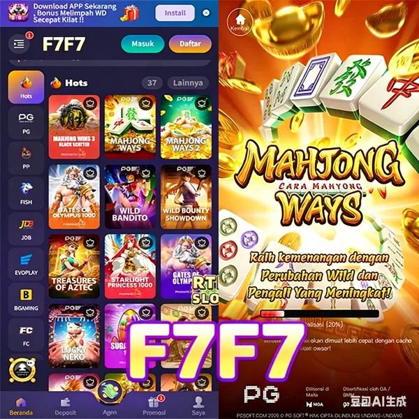 F7F7 Login Resmi APK 2026